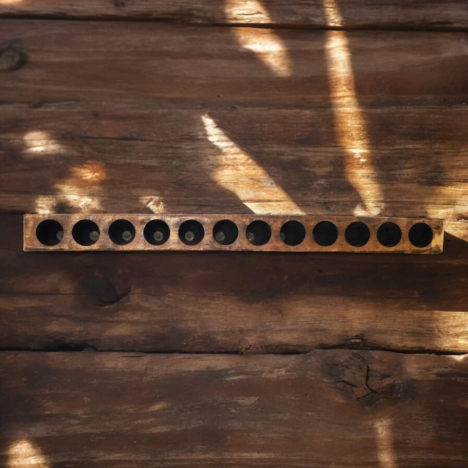 Rustic Farmhouse Wooden Candle Holder- Sugar Mold Candle Holder- Succulent Pl... - Image 4 of 4