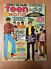 TEEN WORLD (March) THE MONKEES/DAVY JONES/SAJID/THE BEE GEES