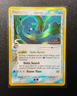 Pokemon Rayquaza Delta Species 16/110 Holon Phantoms Reverse Holo Rare LP Stamp