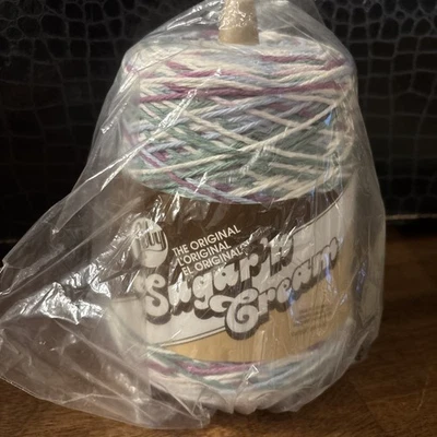 Lily Sugar'n Cream Cotton Cone Yarn, 14 oz, Freshly Pressed Ombre, 1 Cone - Image 1 of 4