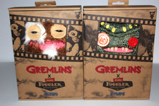 NIB: Authentic Set of 2 - Fuggler X Gremlins Gizmo Stripe Funny Ugly Monster