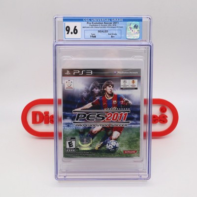 PS3 PRO EVOLUTION SOCCER PES 2011 (USA VERSION)! CGC GRADED 9.6 A++! NEW Sealed!