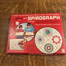 SEALED Kenner's New Spirograph Drawing Set Box Kit 1967 Vintage 