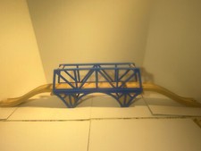 BrioTHOMAS THE TRAIN WOODEN SODOR BAY BLUE BRIDGE W/RAMPS RISERS WOOD SET bsna