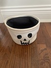 BRAND NEW HALLOWEEN SKELETON TRICK OR TREAT BASKET  — photo 1