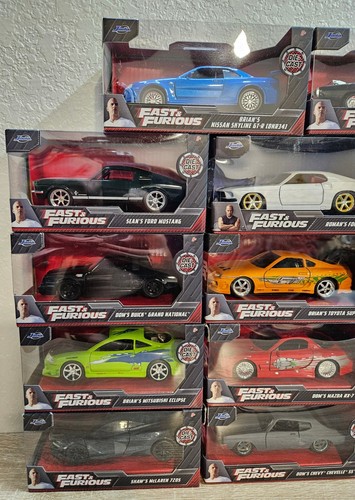 FAST & FURIOUS Cars 18 Item Total Jada Diecast 1/32 and Nano All New READ BELOW - 第 2/14 張圖片
