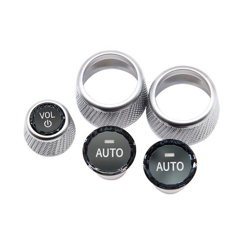 3x Upgraded Interior Look AC Volume Button Crystal Knob for BMW 5 G30 2018-2021 - Bild 12 von 14