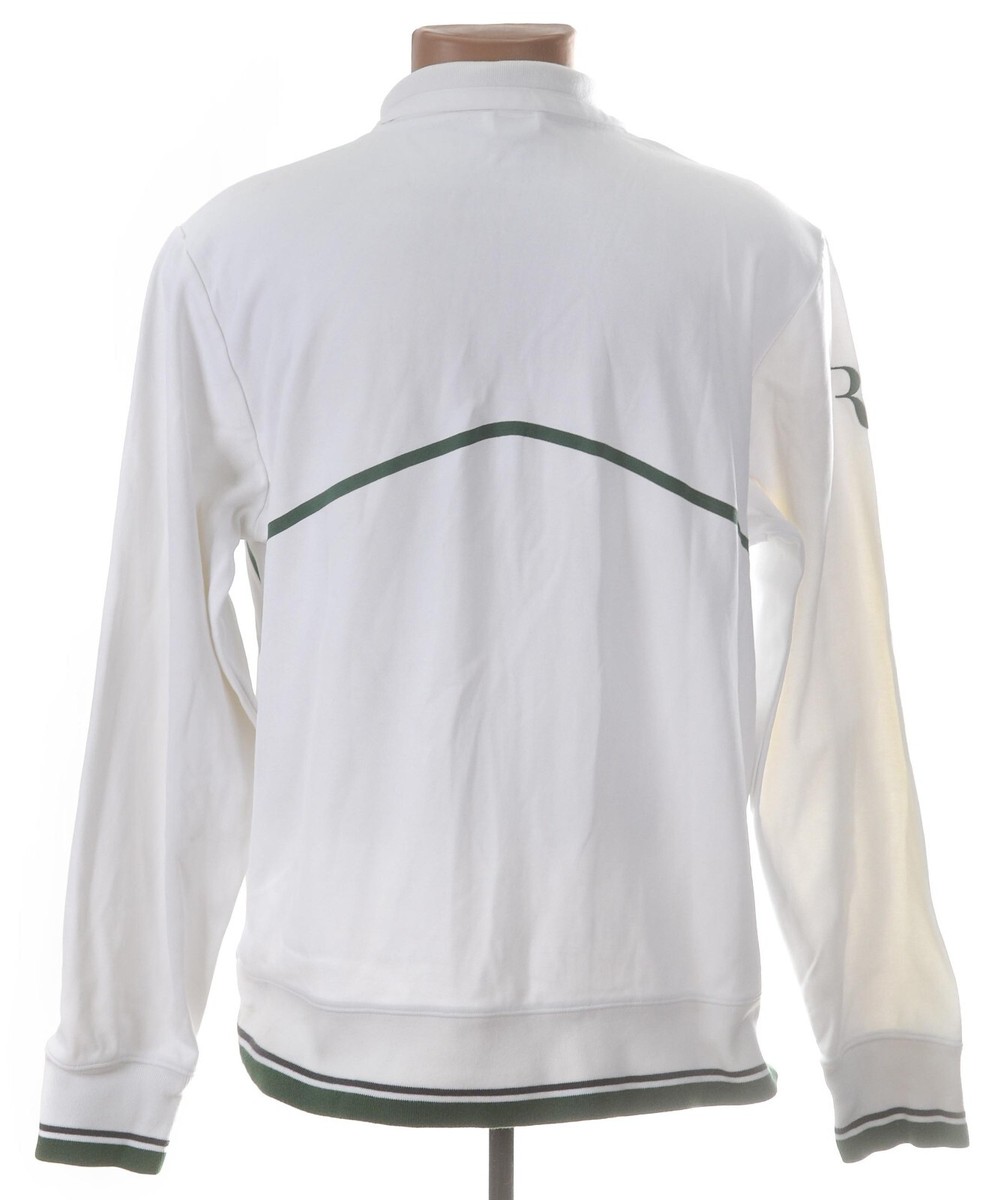2011 フェデラー全仏準優勝モデル　Nike ジャケット　RFロゴ刺繍 RF ROGER FEDERER 2011 WIMBLEDON JACKET TRACK TOP TENNIS