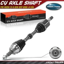 Front Driver Left CV Axle Assembly for Mazda CX-9 2016 2017 2018 2019 2020-2023
