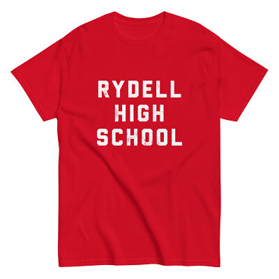 RYDELL HIGH SCHOOL Shirt pop culture movie film 60s 70s 80s dad gym