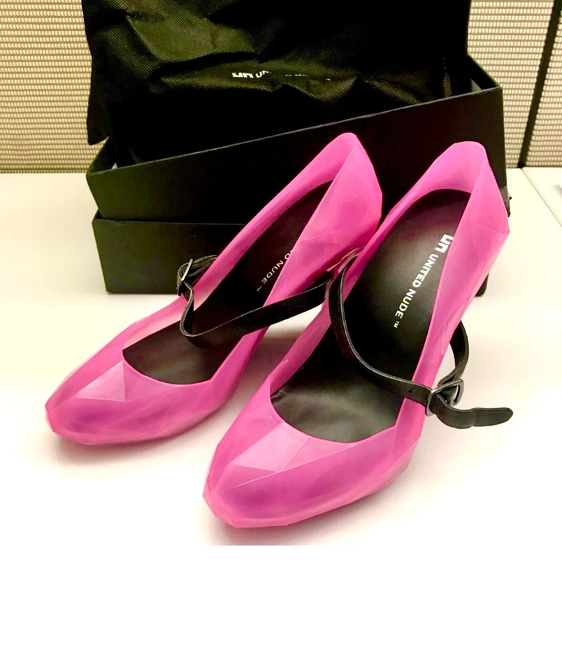 Zapatos de salón Hot Pink United Nude 39 nuevos en caja (perfecto estado) Foto 3 de 4