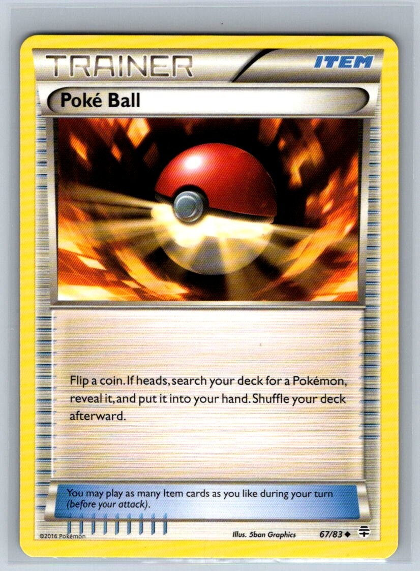 Pokemon Poke Ball Generations 67/83 NM