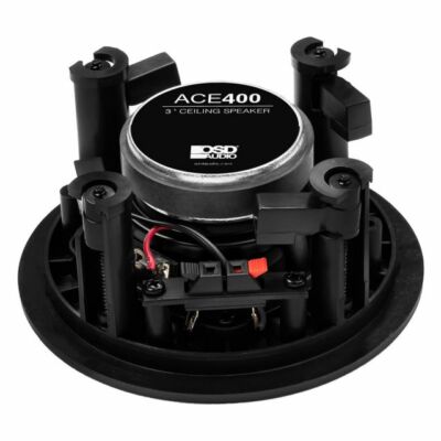 OSD Audio 6.5" In Ceiling Speaker Pair 180W, Trimless Magnetic Grille, Pivoting Tweeter, Paintable Grille ACE650 - Foto 7