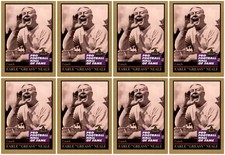 (8) 1991 ENOR Pro Football HOF #106 Greasy Neale Philadelphia Eagles Card Lot