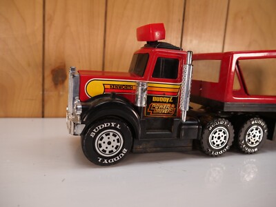 Vintage Buddy L Kenworth Power Drivers Truck Car Transporter PARTS