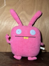 Uglydoll WIPPY Bright Pink 8" Little Uglys Plush Stuffed Doll Toy Monster 2010