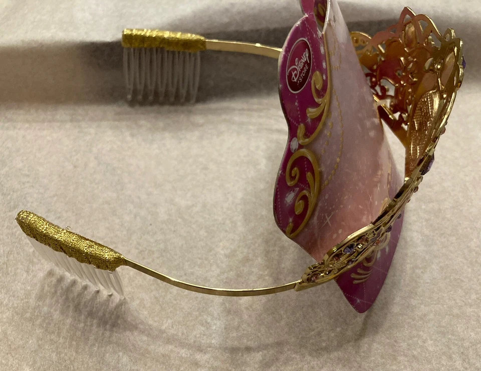 NWT Disney Store Tangled Rapunzel Metal Tiara Costume Accessory - Image 2 of 3