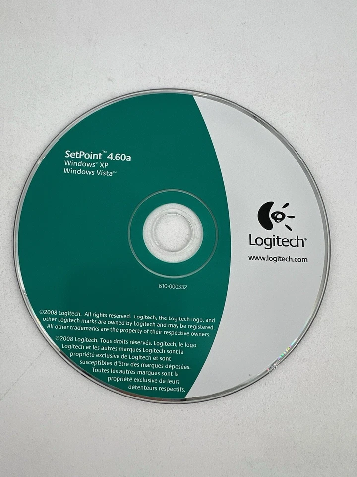 Disco Logitech SetPoint 4.60a para Windows XP Windows Vista Foto 2 de 3