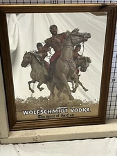 WOLFSCHMIDT VODKA “The Spirit Of The Czar” Mirror