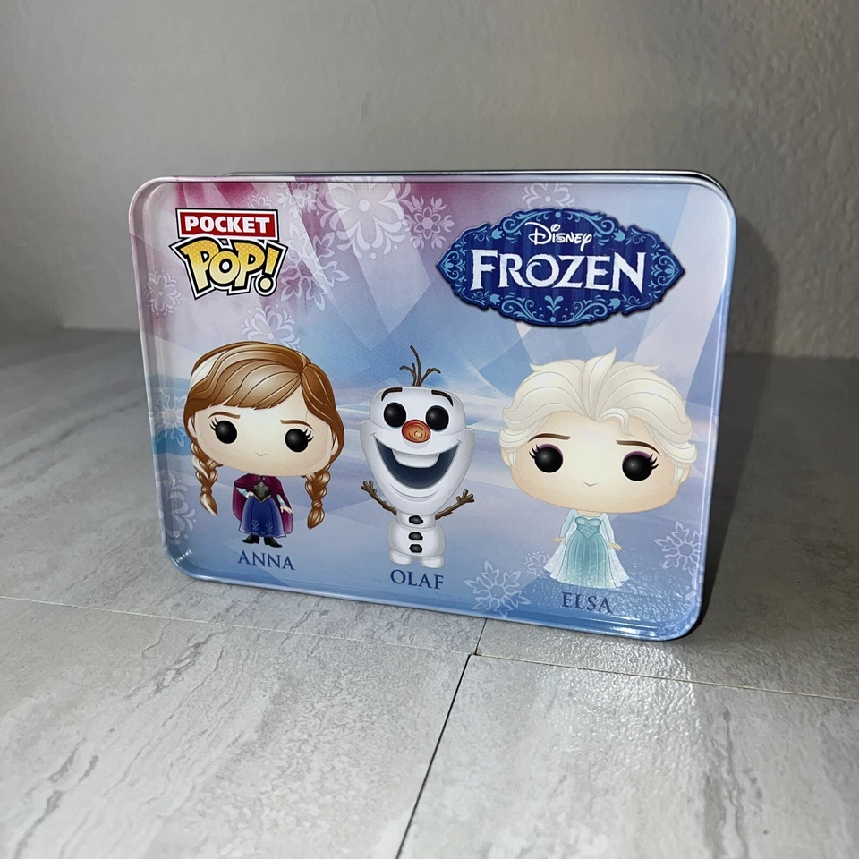 Funko Frozen Pocket Pop! Mini Vinyl Figure Tin (3-Pack) New Sealed - Image 3 of 4