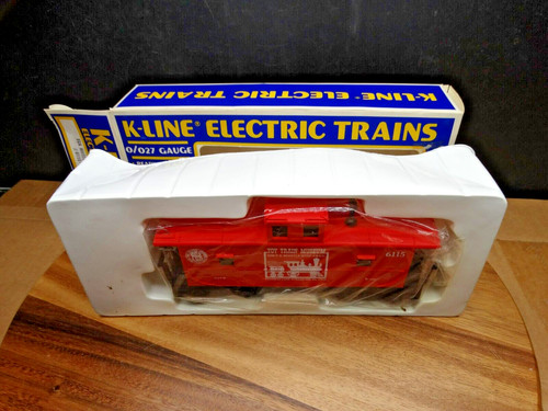 Tren de juguete K-Line calibre 0/027 TCA 6115 centro museo cúpula caboose con chimenea | Zustand: Used