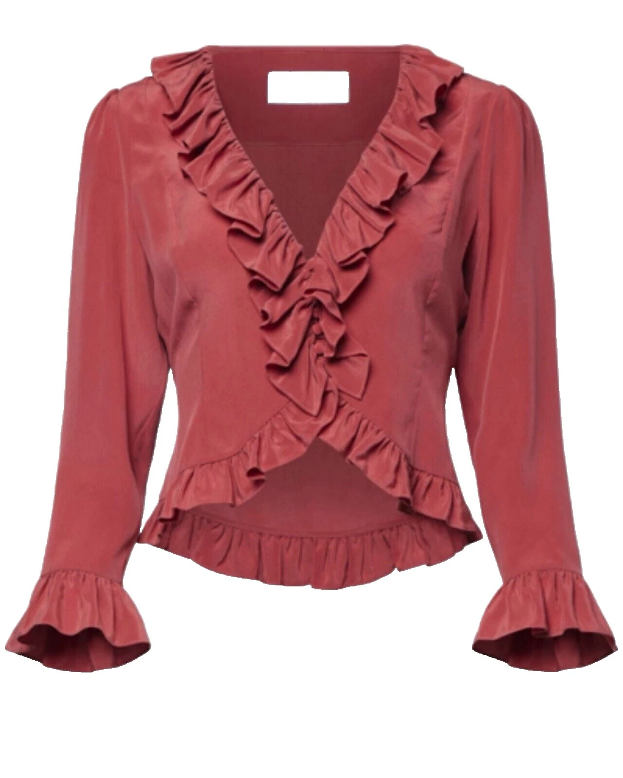 Patrón sólido Equipment Tops para mujer