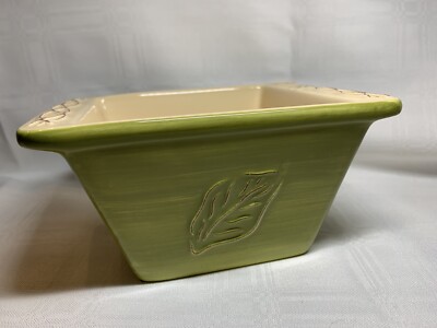 Tastefully Simple Green Baking Dish
