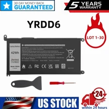 LOT Battery YRDD6 For Dell INSPIRON 3583 3593 3793 5493 5585 5593 5480 1VX1H
