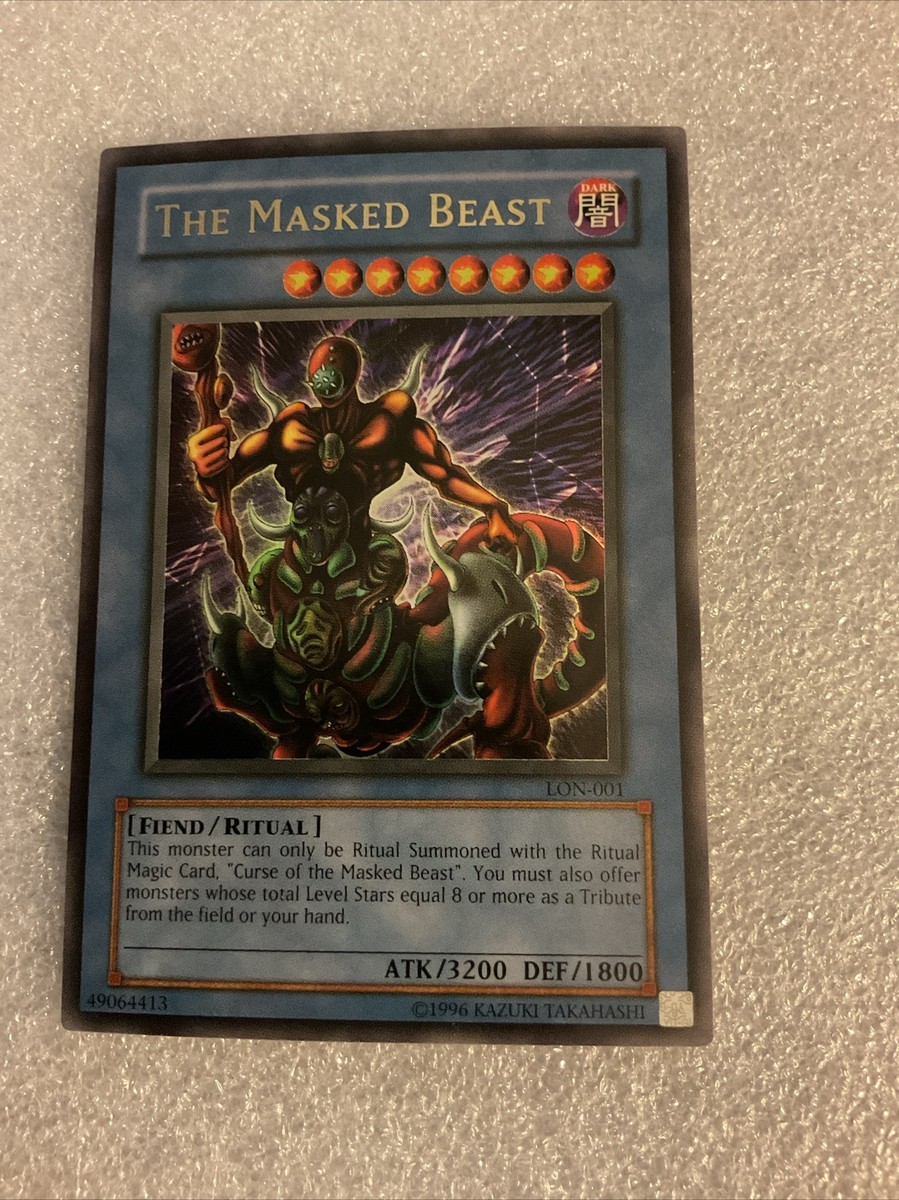 Yugioh The Masked Beast Labyrinth of Nightmare Ultra Rare