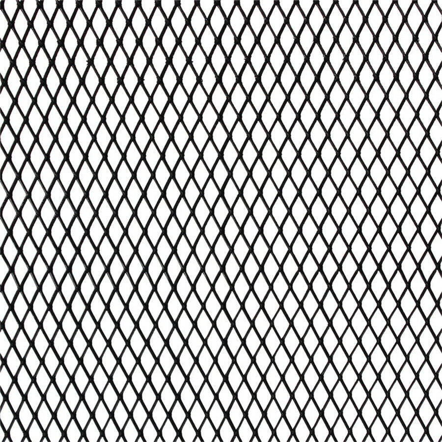 Car Universal 8x16mm Aluminium Rhombus Racing Grille Mesh Vent Tuning Grill Mesh - Image 2 of 4