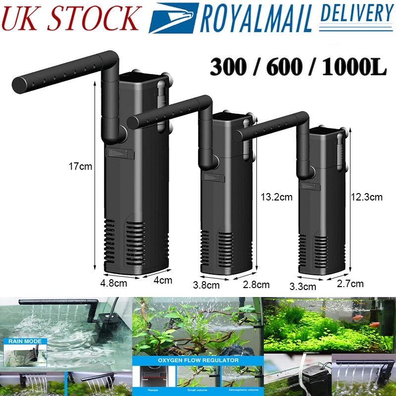 Fish tank spray clearance bar