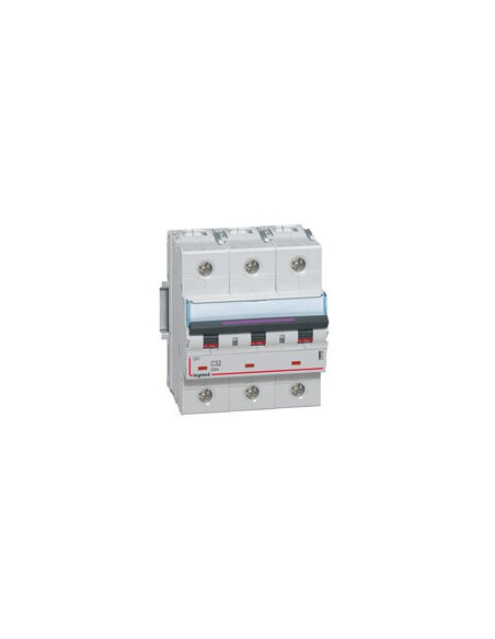 Disjoncteur triphasé DX3 C32 50kA Legrand 410164 pour tableau électrique