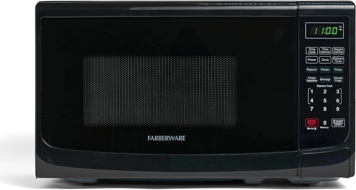 Countertop Microwave 700 Watts, 0.7 Cu. Ft. - Microwave Oven with LED Lighting a
