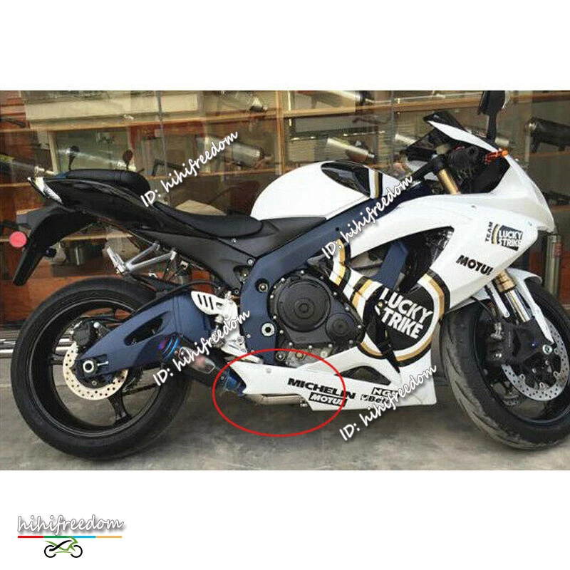 Silenciador de tubo de escape de enlace medio deslizable de 2"" para Suzuki GSXR600 GSX-R 750 2006-2007 Foto 2 de 4