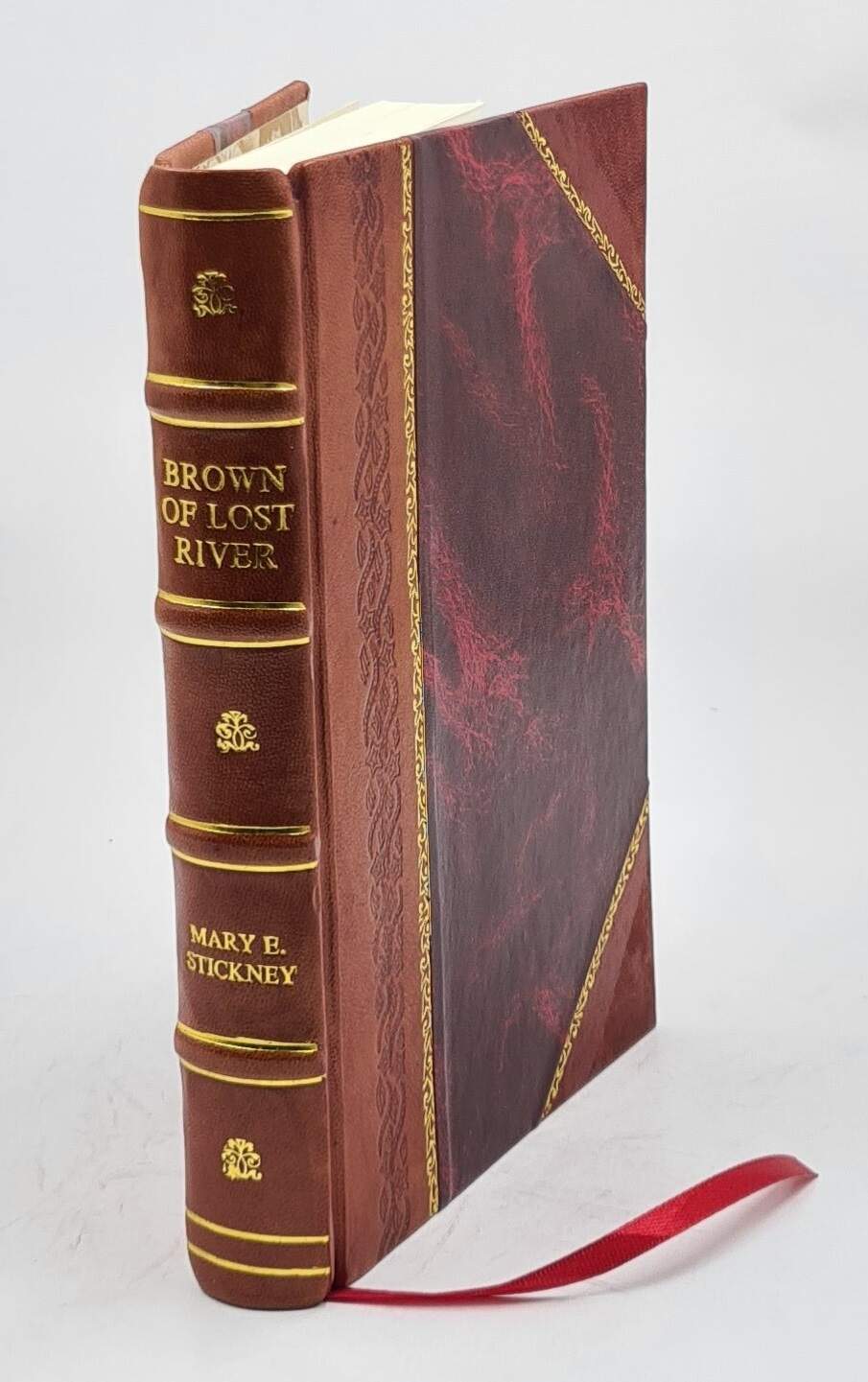 Lost River Brown: A Western Tale by Mary E. Stickney - Leather Bound Edition