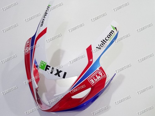 For 04-05 GSXR600/750 Pearl White Red ABS Injection Bodywork Fairing Kit Panels - Picture 4 of 9