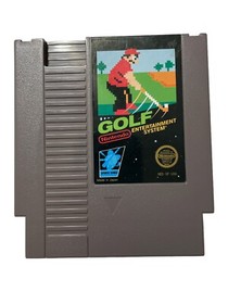 GOLF Nintendo NES 1985 con Estuche 3 Tornillos Hecho en Jap&oacute;n Excelente Estado