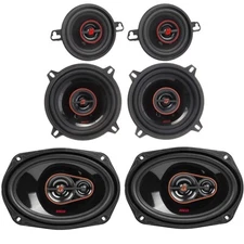 Cerwin Vega Coax Car-Truck speakers 840 Watts 6x9" 275 Watts 5.25" 250Watts 3.5"