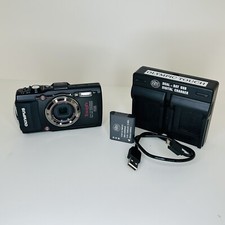 Olympus Stylus TOUGH TG-3 16MP Digital Camera w/4x Zoom Black Tested