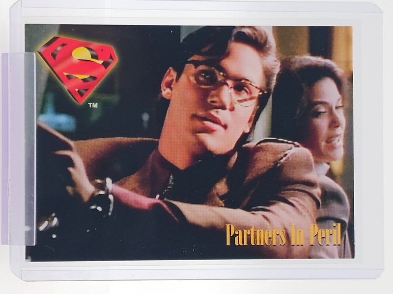 PARTNERS IN PERIL 1995 SKYBOX LOIS & CLARK NEW ADVENTURES SUPERMAN #23 Q7183