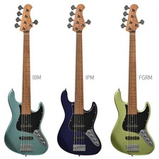 Bacchus WJB5-1DX-AC RSM/M MDG 5-string bass beginner 12-piece set with Fender