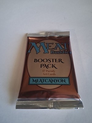 Papa Meat Canyon -2023 Meat Buddies Booster Pack Sealed - 17 Foil