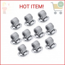 10 Pcs Silver Pen Holder Clips Manganese Steel Pen Holder Self Adhesive Pencil O
