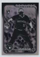 2024 Topps Chrome Update Negative Refractor Bryan Hudson #USC169 13ql