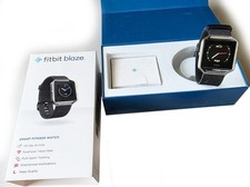 Fitbit Blaze Smart Fitness Watch Stainless Fr...