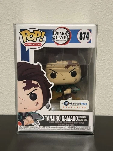 NEW! Demon Slayer Funko 874 Tanjiro Kamado Galactic Toys Exclusive!