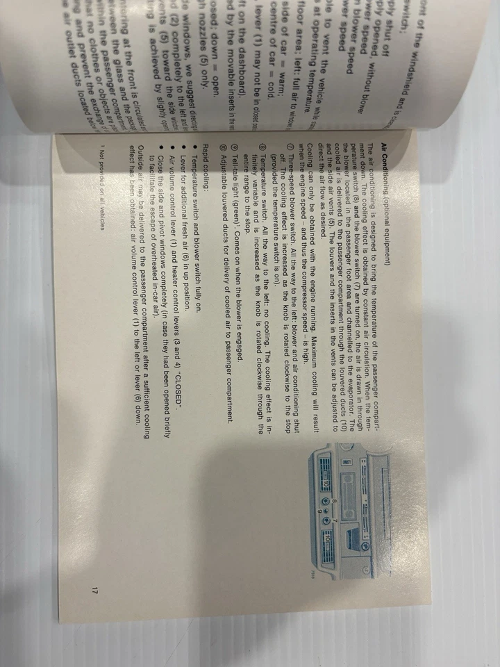 MERCEDES BENZ - OWNERS MANUAL W108 280SE - 280SEL EXCELLENT 1085844596 - Image 4 of 4