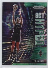 2021 Panini Prizm WNBA Get Hyped Green Pulsar Prizm 12/25 Liz Cambage #8 00zd