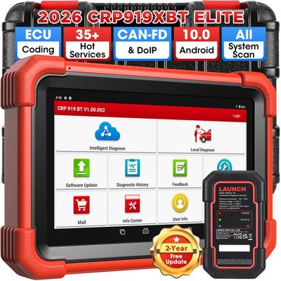 2026 Launch X431 CRP919X BT PRO KFZ OBD2 Diagnosegerät ALLE System ECU Codierung