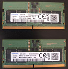 Ordinateur portable Samsung 16 Go (2 x 8 Go) DDR5-5600 MHz mémoire RAM SO-DIMM M425R1GB4PB0-CWMOD